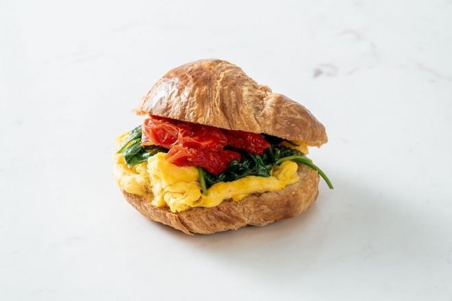 Veggie Croissant Sandwich
