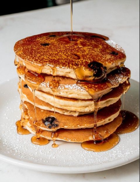 Blueberry Lemon Pancakes, serves 10-12