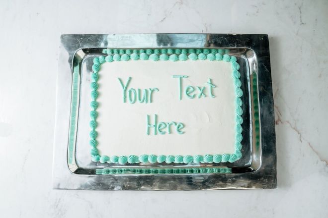 Celebration Sheet Cake