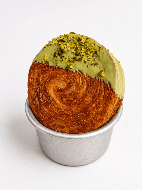 Spiral Pastry, pistachio - PIECE