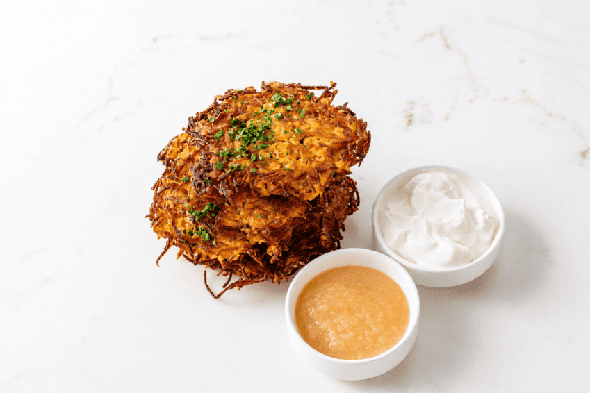 Rosh Hashanah - Appetizers, Potato Latkes, 6 Pieces