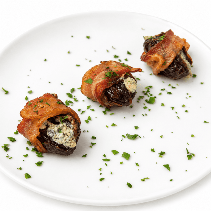 Bacon Wrapped Dates 