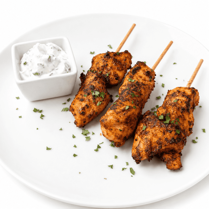 Tandoori Chicken Skewers