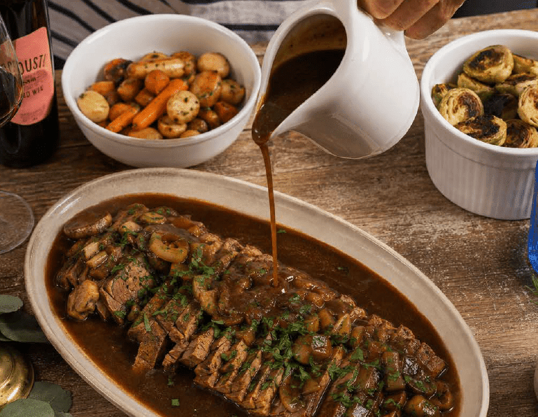 Rosh Hashanah - Entrées, Red Wine Brisket Gravy, pint