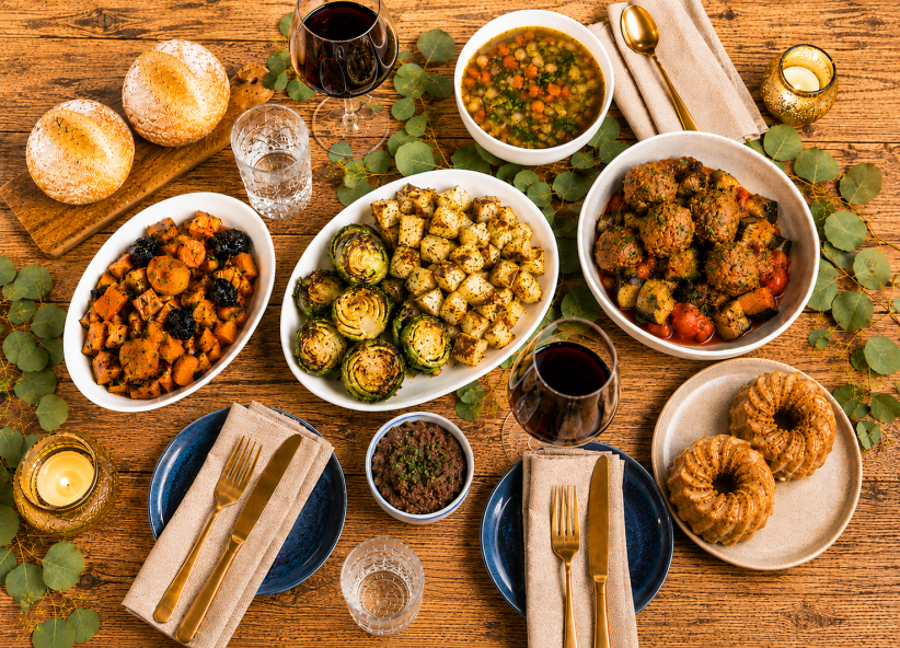 Rosh Hashanah Vegan Dinner for 2