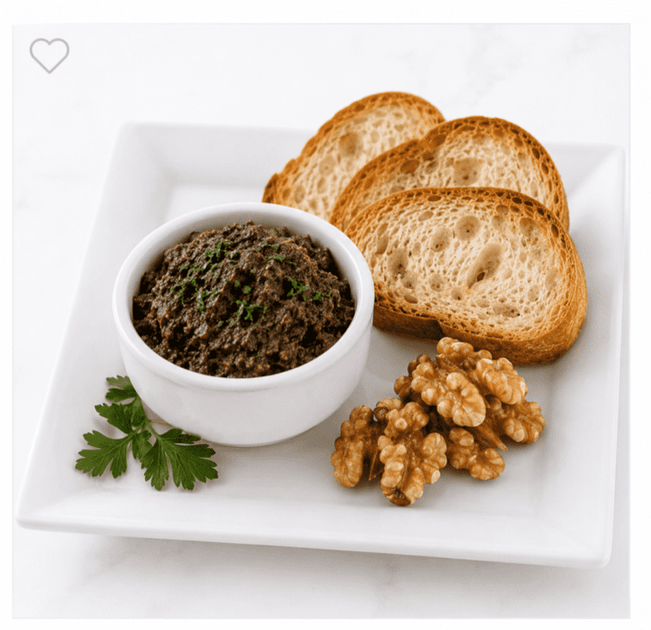 Rosh Hashanah - Appetizers, Mushroom And Walnut Paté