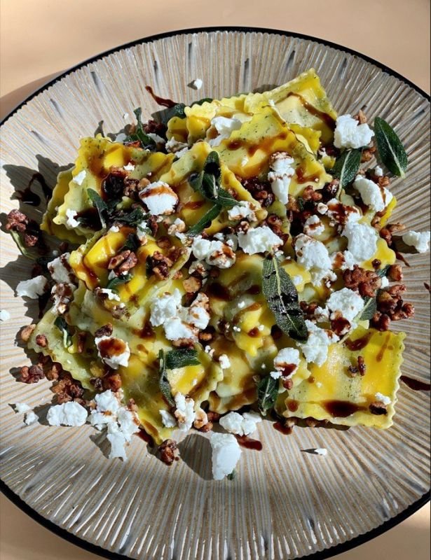 Butternut Squash Ravioli, Biz