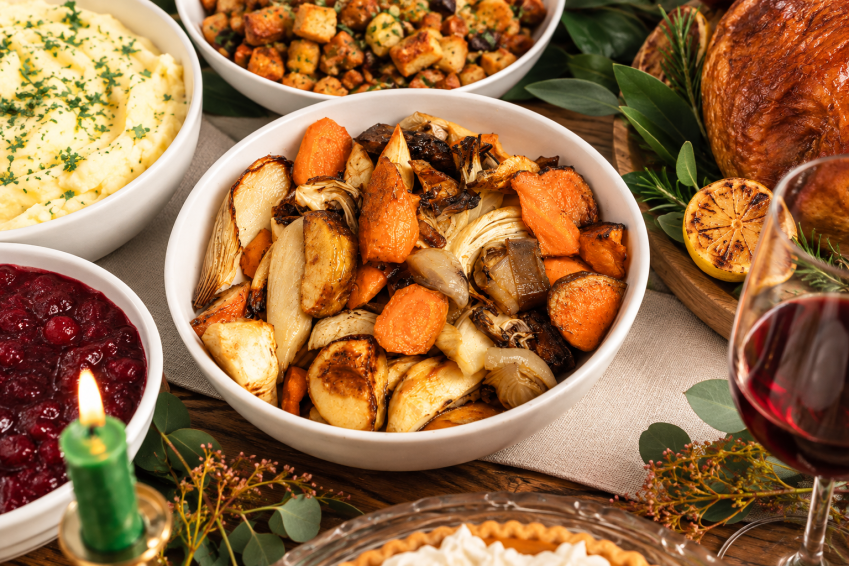 Autumn Roasted Root Vegetables