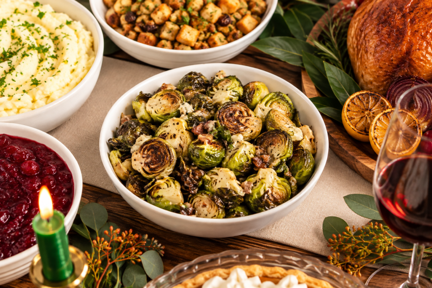 Cider-Roasted Brussels Sprouts