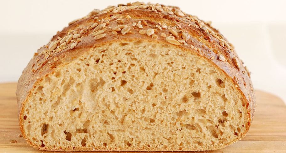 Cracked Wheat Bread Loaf