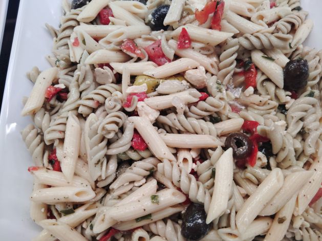 Greek Feta Pasta Salad