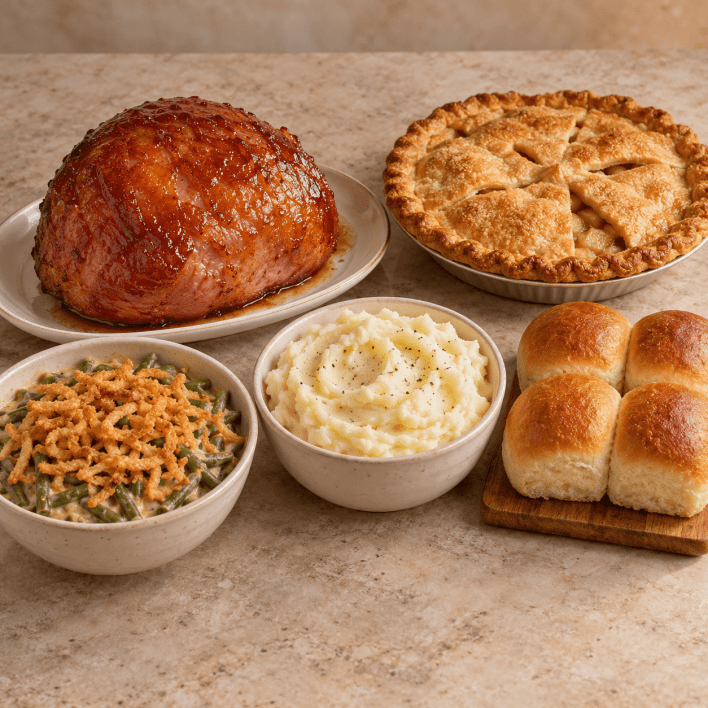 Ham Dinner for Two *PLEASE ORDER BY 12PM ON 11/17/26 FOR PICKUP ON 11/26/26