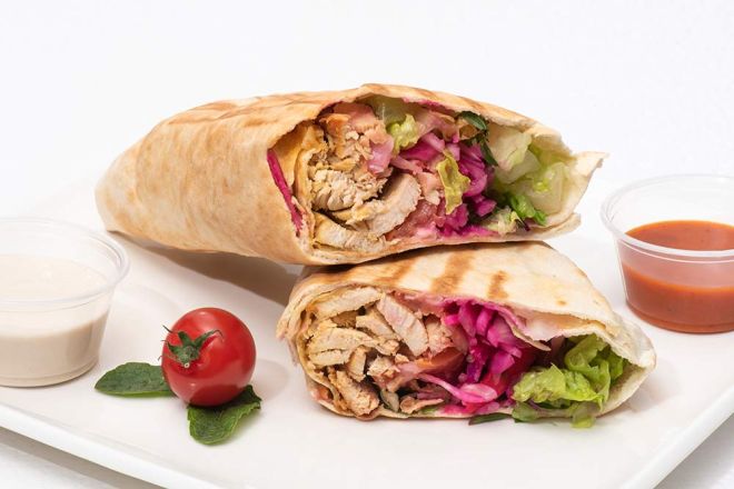 Chicken Shawarma Wrap Combo
