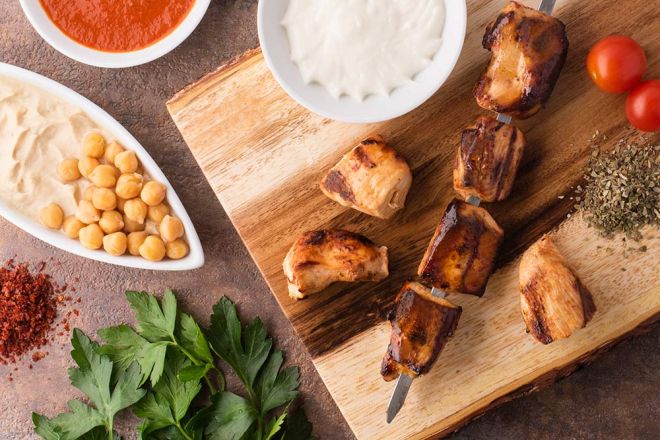 Chicken Shish Tawook Skewer