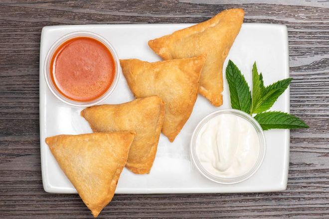 Veggie samosa snacks (5 pcs)
