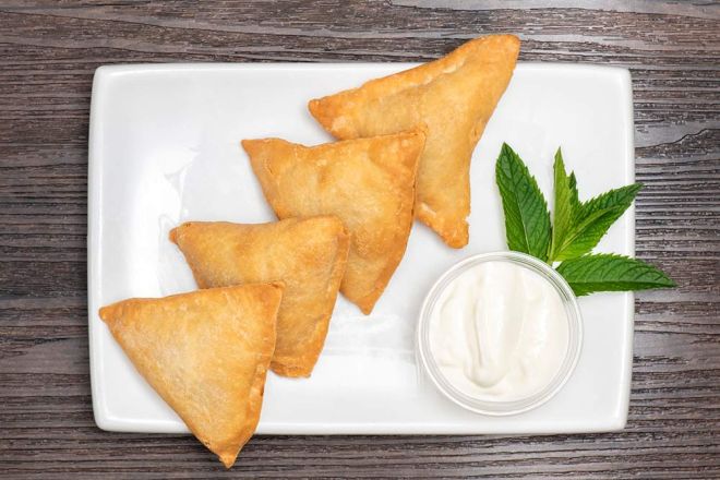 Veggie Samosa snack 