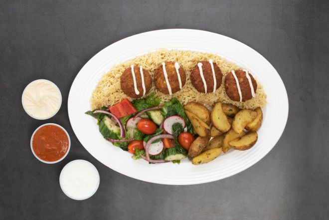 Falafel Plate (4 pcs.)