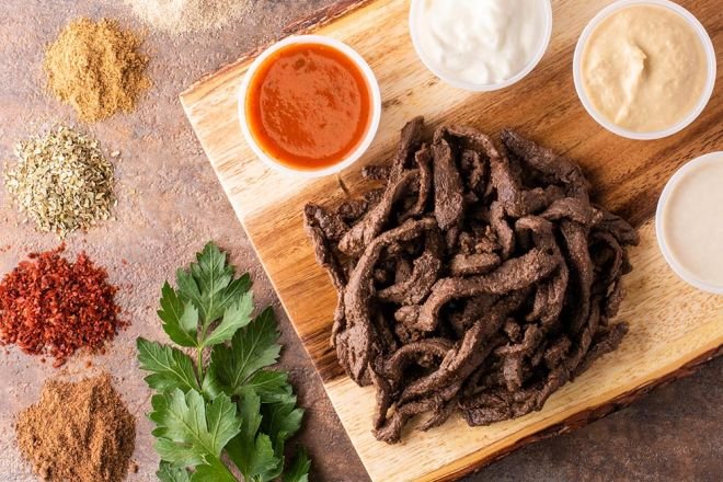 Grilled Beef Shawarma