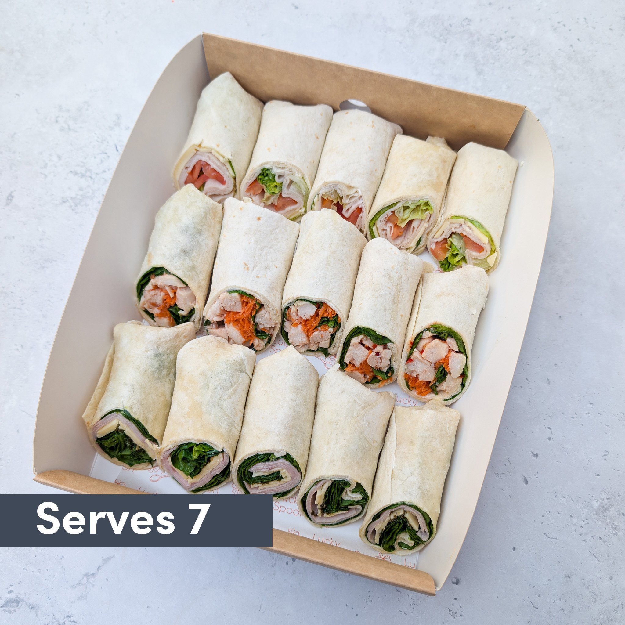 Small Wraps Meat Wraps Platter - Small