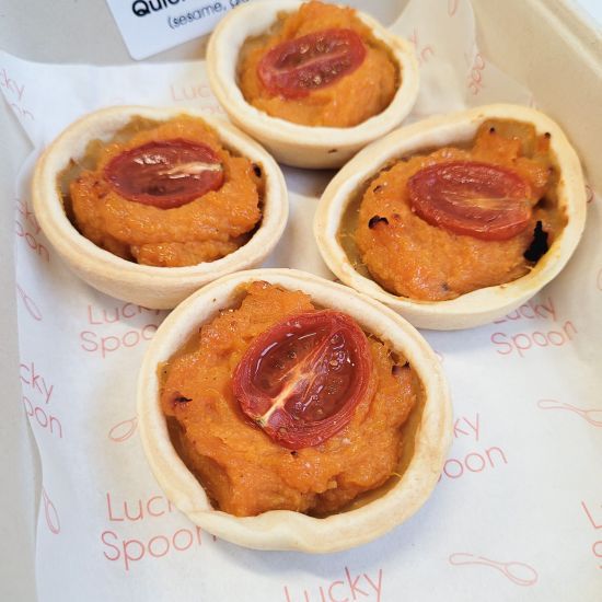 Butternut Squash & Tomato Mini Tart