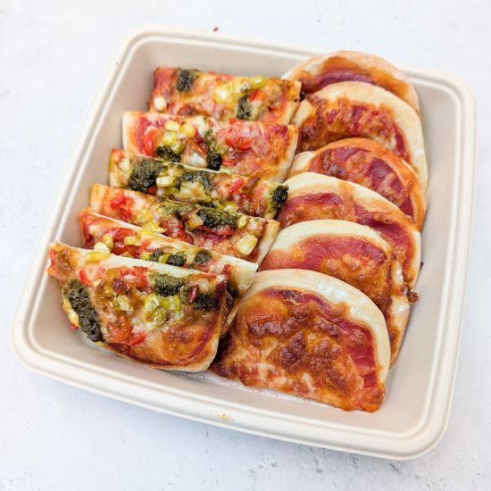 Kids Mini Pizza Platter (Vegetarian)