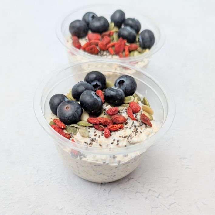 Vanilla Chia Overnight oats