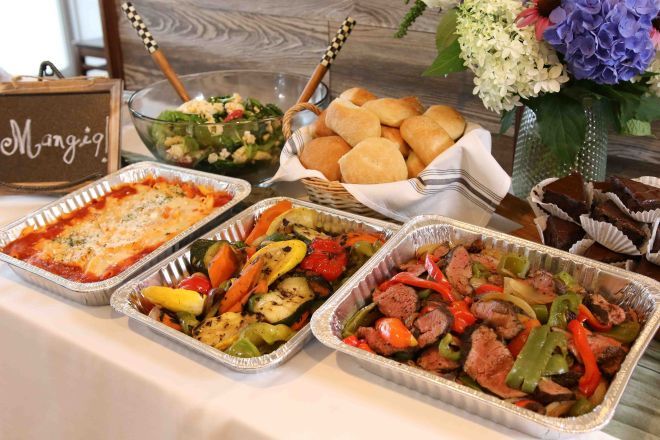 One Entree Dinner Package with Two Sides