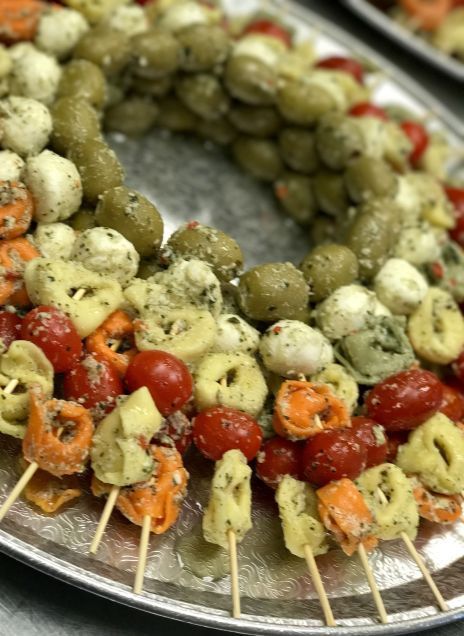 Tortellini Skewers by the Dozen