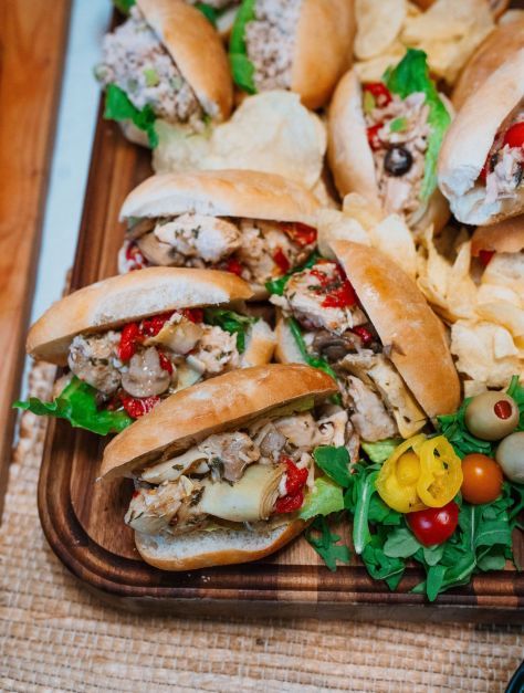 Finger Sandwich | Chicken Capri by the Each