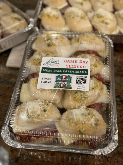 Sliders | Meatball Parmigiana