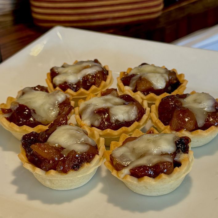 Apple, Cranberry & Cheddar Tarts by the Dozen 