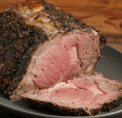 Herb-Crusted Prime Rib 