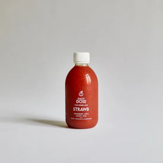 STRAWB (Apple, Basil, Strawberry) Juice Bottle 300ml