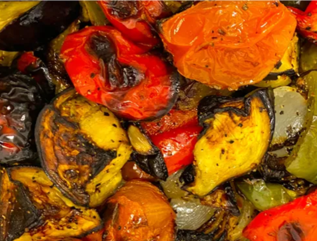 Mediterranean roasted vegetables 