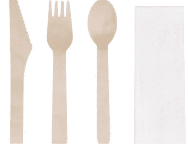 Wooden cutlery