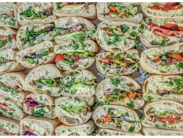 Vegan Panini Platter