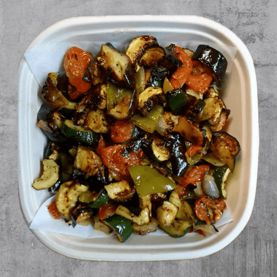 Mediterranean roasted vegetables 