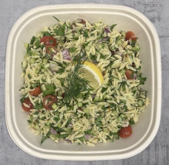 Lemon Herb Orzo Salad 