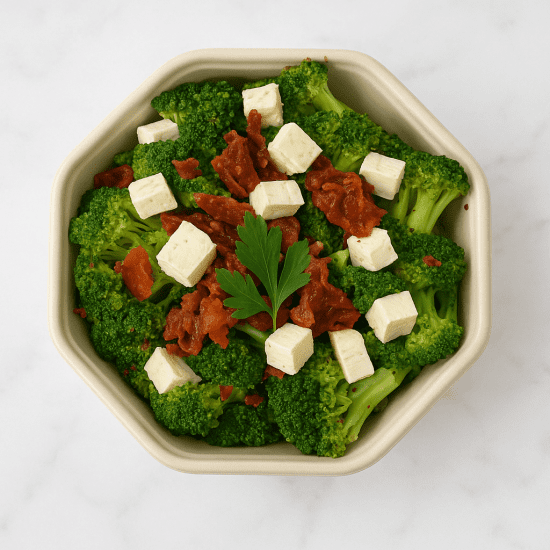 Broccoli and feta salad - Small sharing platter