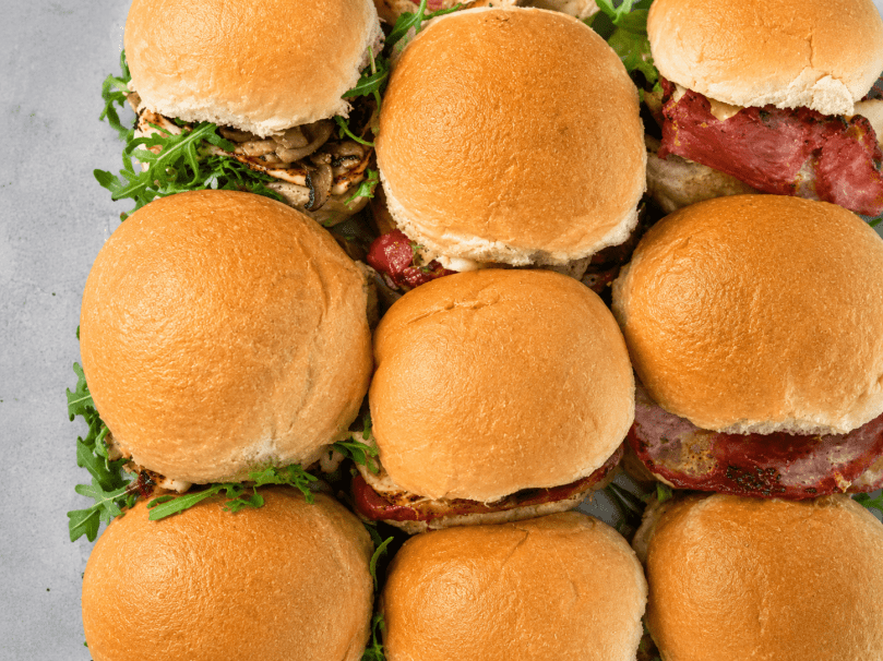 Signature breakfast roll box