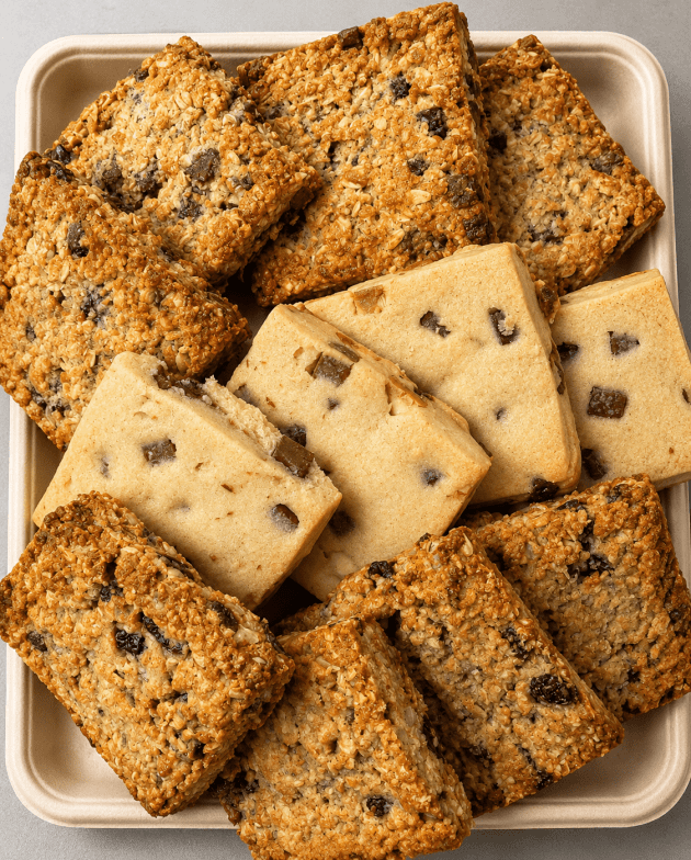 Shortbread and flapjack box