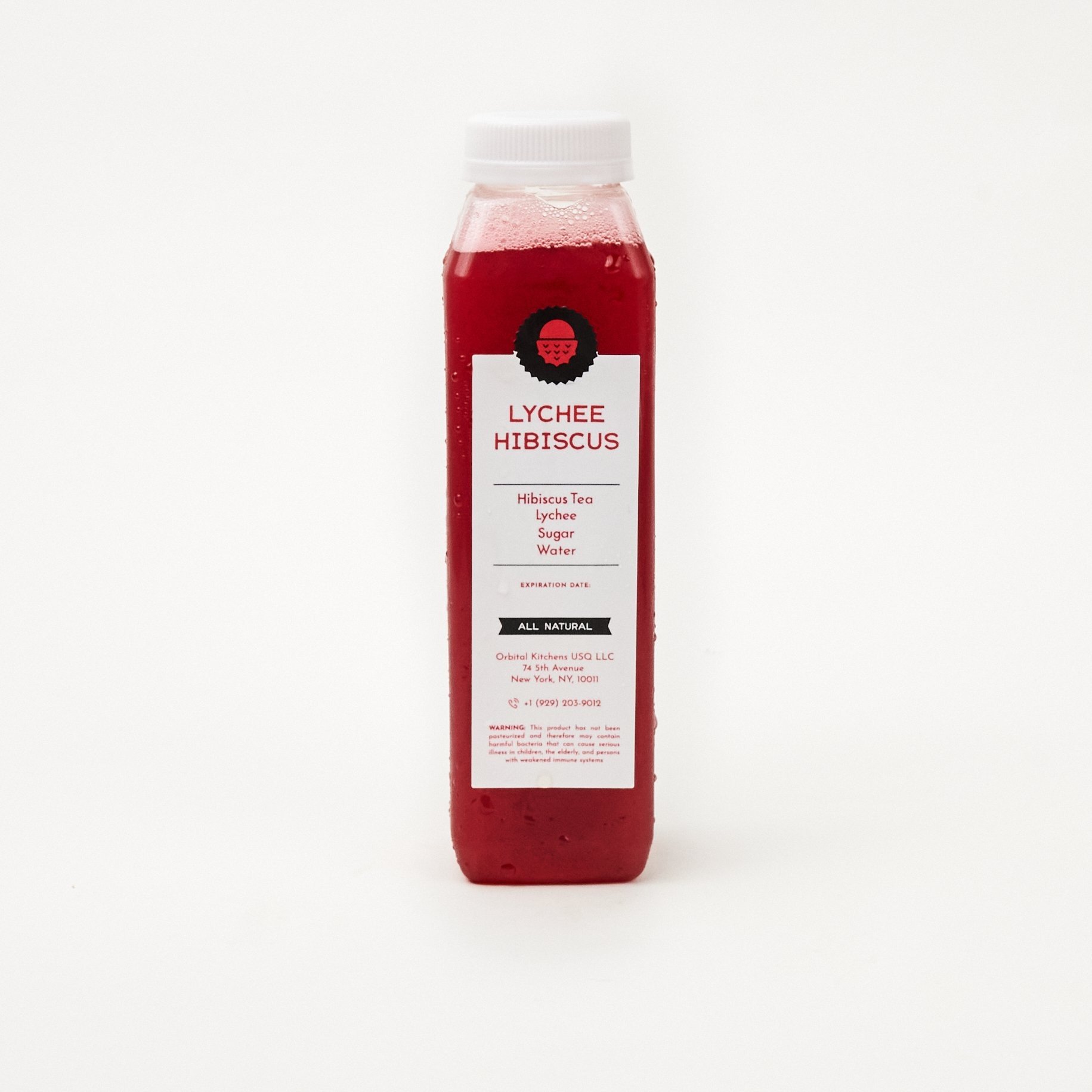 Iced Lychee Hibiscus Tea
