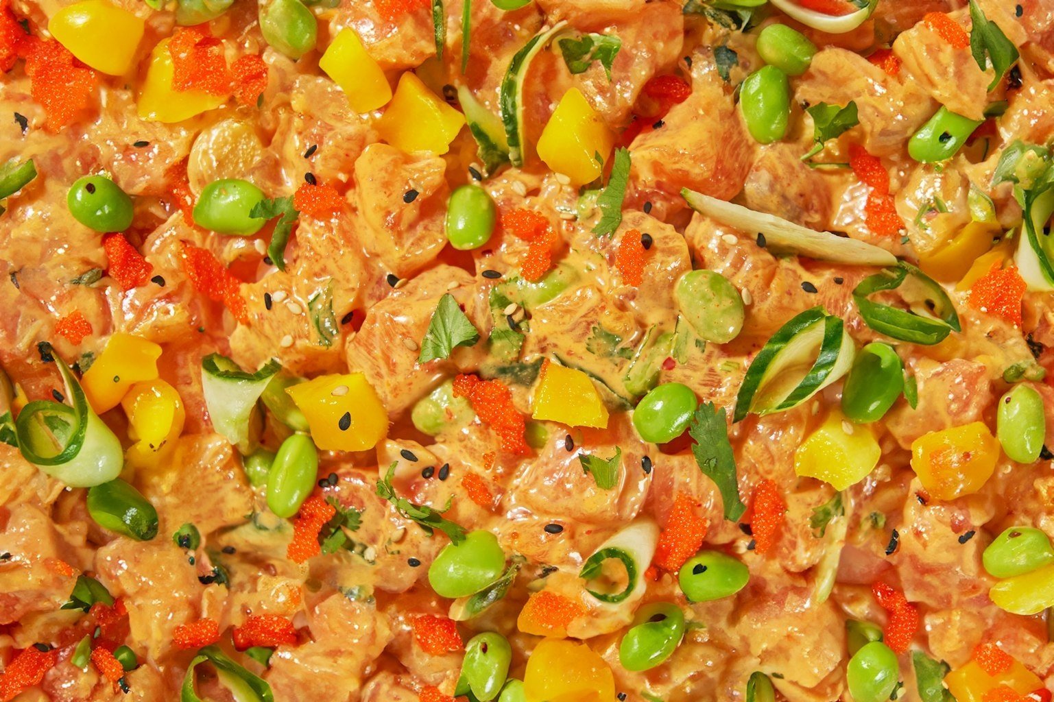 Don Poke - Spicy Salmon Platter