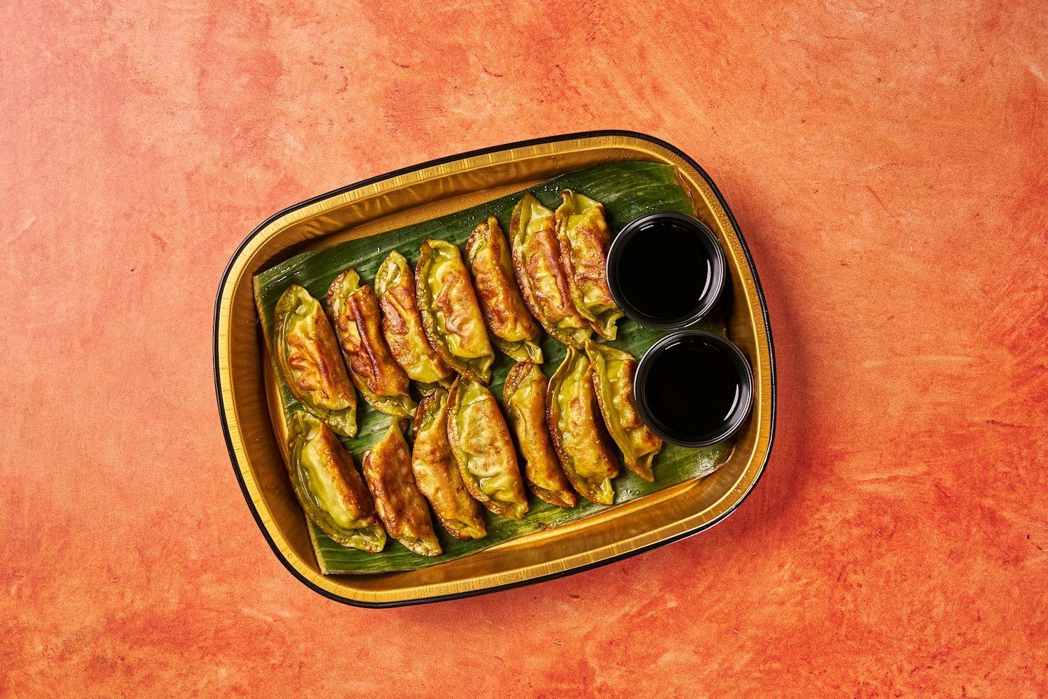 Little Mint - Pan Fried Spinach Dumplings