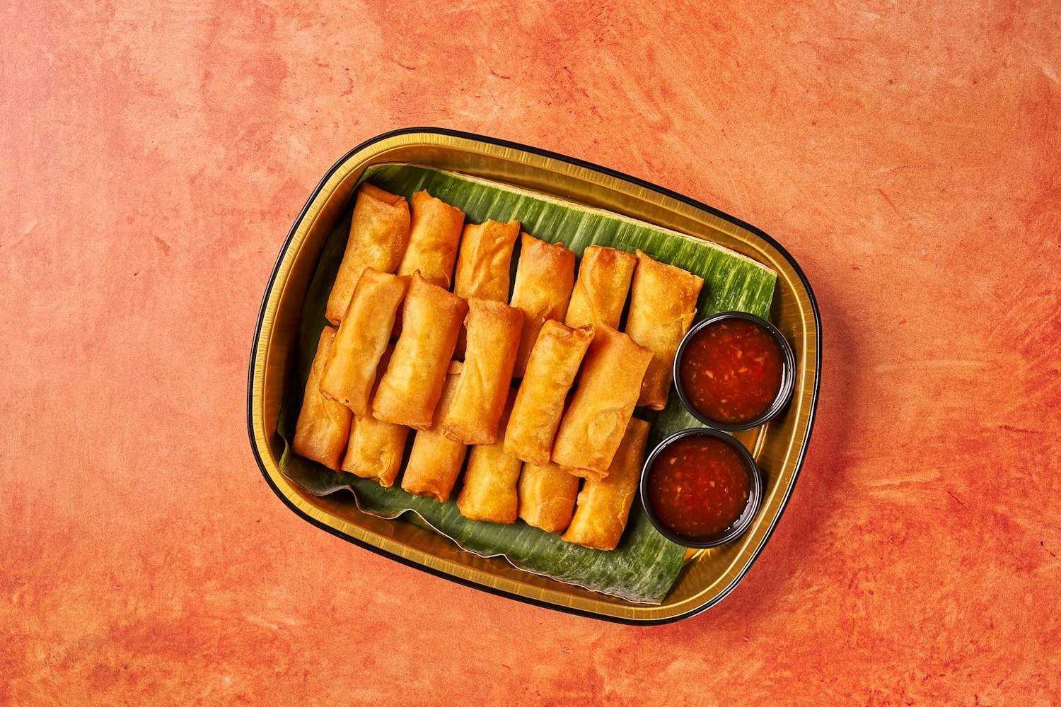 Little Mint - Crispy Vegetable Spring Rolls Platter (30 pcs)