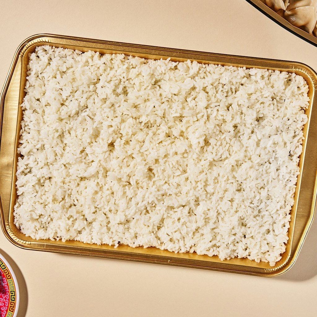 Lucky Mao - White Rice Platter
