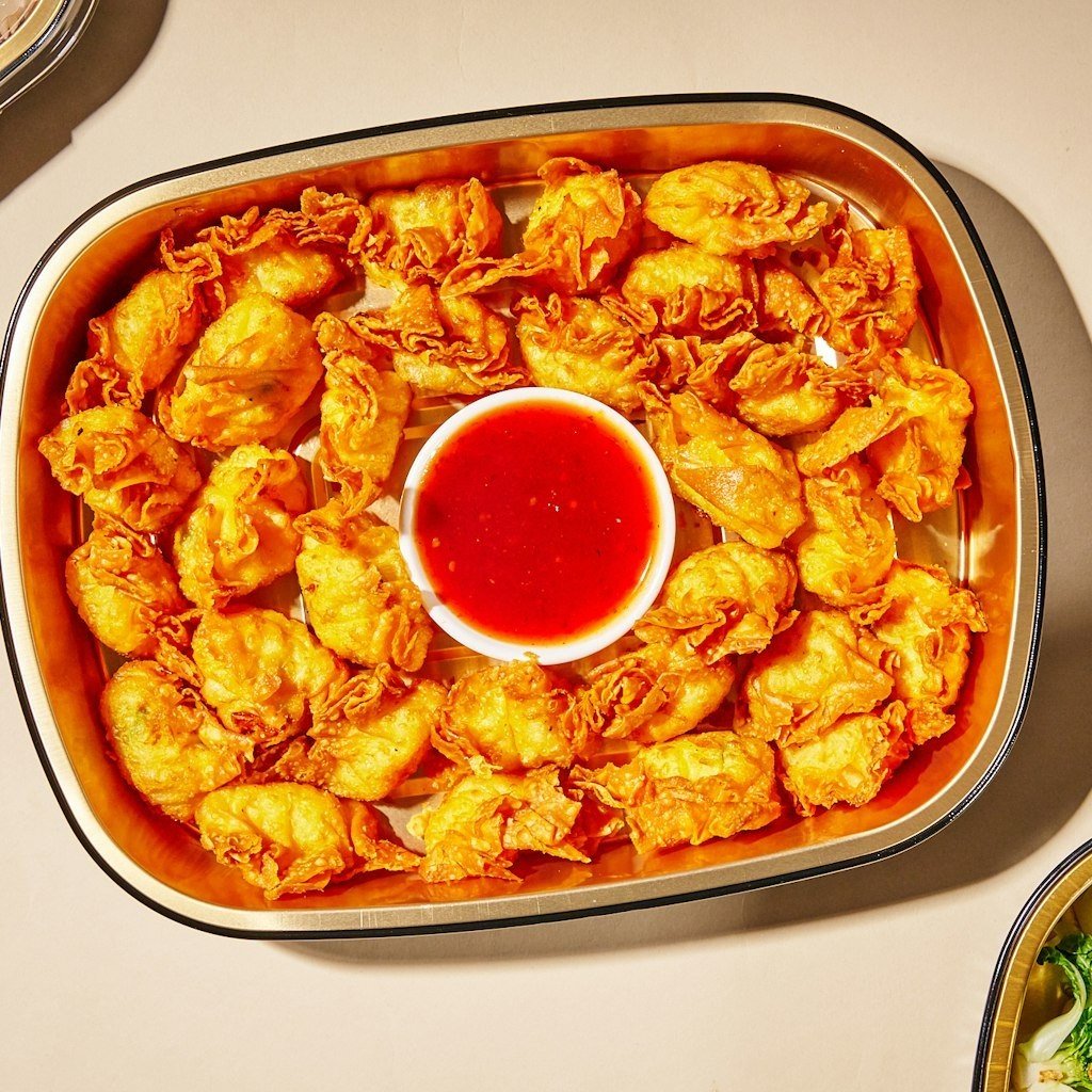 Lucky Mao - Crispy Shrimp Wonton Platter