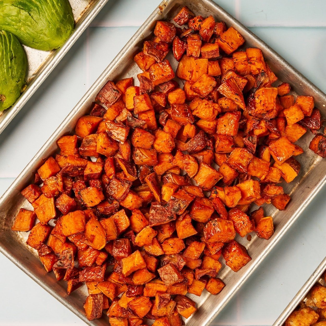 Sweet Potato Hash Platter