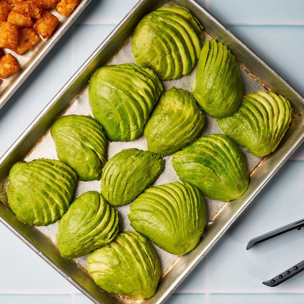 Sliced Avocado Platter