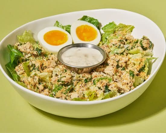 Garlic Chicken Caesar Salad